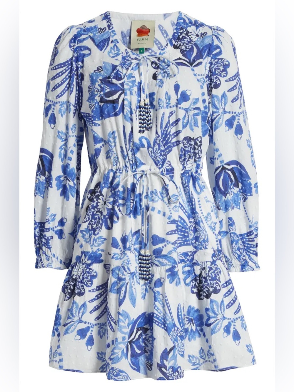Farm Rio Flowerful Birds Dress Size XL
